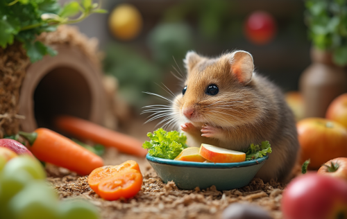Ist Frischfutter für Hamster okay? Ja, es ist wichtig!